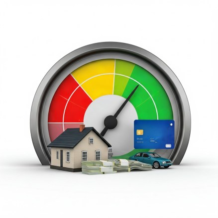 Credit Score Gauge